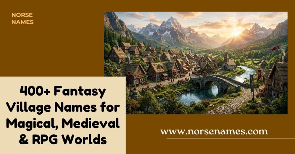 Fantasy Village Names