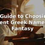 A Guide to Choosing Ancient Greek Names for Fantasy